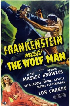 Постер: Франкенштейн встречает Человека-волка